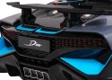 Bugatti Divo Autko na akumulator dla dzieci Szary + Pilot + EVA + Wolny Start + LED MP3