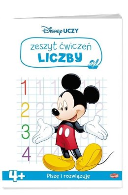 Disney Uczy. Zeszyt ćwiczeń. Liczby