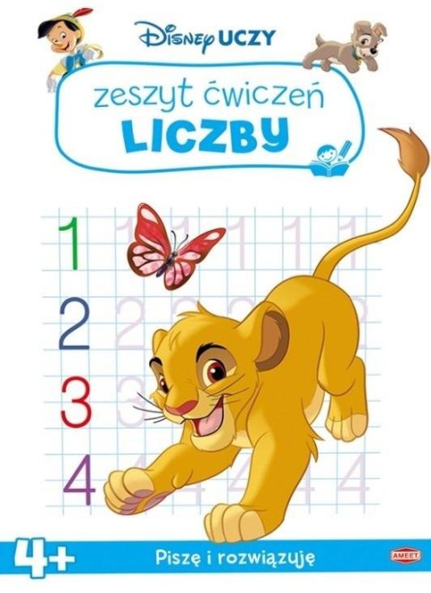 Disney uczy classic. Zeszyt ćwiczeń. Liczby